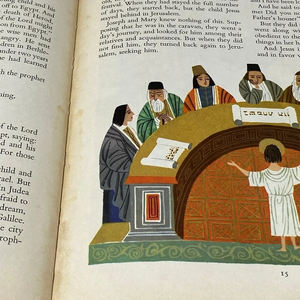 Giant Golden Book step back